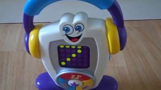 Fisher price musical walkman radio toyFisher Price Learning PlayPod  Fun To Learn [upl. by Held]