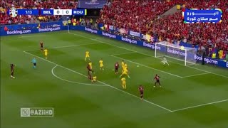 Youri Tielemans Goal Belgium Vs Romania 10 UEFA Euro 2024 All Goals Extended Highlights [upl. by Ieppet]