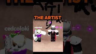 the artist vs the art😎😱 roblox [upl. by Rosalee]