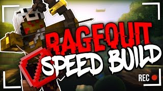 MAXOU RAGEQUIT EN SPEED BUILD BATTLE ❤ [upl. by Cynara]