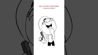 You Said A Bad Word 😳 Animation Meme shorts [upl. by Pacien38]