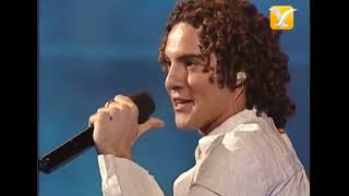 David Bisbal  Ave María  Festival de Viña 2003 [upl. by Ahselrac357]