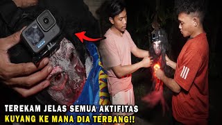 PASANG KAMERA GOPRO DI KEPALA KUYANG DI BAWA TERBANG MENCARI MANGSAPart 6 [upl. by Nerro]