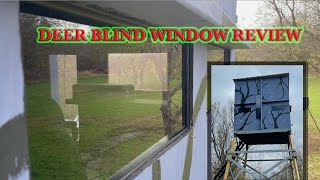 Original Deer Blind Window Review [upl. by Nivled351]