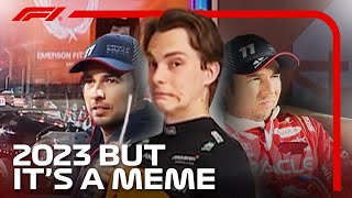 the 2023 F1 season but its just the memes [upl. by Sacul]