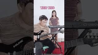 TICO TICO COVER BY BUTZ AND RUBY GUITAR FINGERSTYLE INSTRUMENTAL COUPLEBAND [upl. by Atalya]