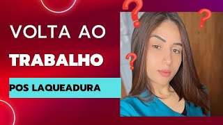 Volta ao trabalho após 15 dias da minha cirurgia de laqueadura [upl. by Horten]