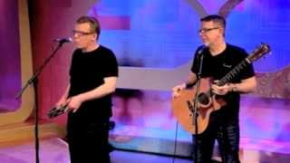 500 miles Im Gonna Be  The Proclaimers on Loose Women 26 Jun 2013 [upl. by Nettie]