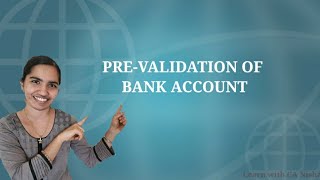 Prevalidate Bank Account  ITR Filing  AY 202021  Malayalam [upl. by Gusti]