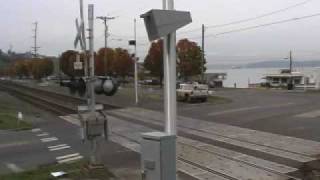 Demonstration of wayside horns installed at McCarver and Ruston Way in Tacoma WA [upl. by Ambrogino780]