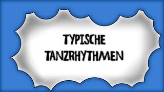 Typische Tanzrhythmen erkennen [upl. by Ynnaj]