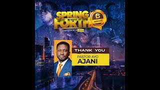 SPRING FORTH CONFERENCE 2024 I PST AYO AJANI DAY 2 [upl. by Vicky]