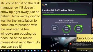 Avg error code 0xC0070643 [upl. by Alit]