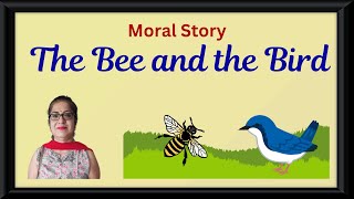 Story Telling For kids The Bee And The Bird  Story In English  kids Videos  Moral Stories [upl. by Atekihs116]