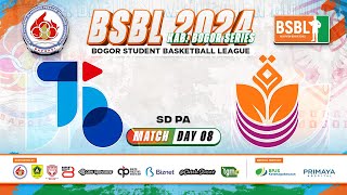 🔴 D8  Match 2  SD TARUNA BANGSA VS SDIT UMMUL QURO  SD PA  🏅 BOGOR STUDENT BASKETBALL LEAGUE [upl. by Hebbe411]