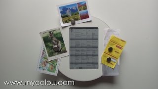 CALOU  A Digital Wall Calendar  A Digital Family Calendar [upl. by Godrich]