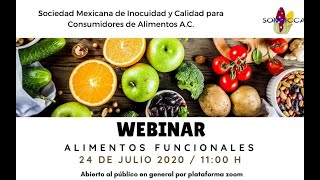 Webinar Alimentos Funcionales [upl. by Jaunita]