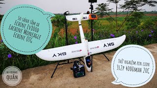 So sánh tầm xa màn hình Ev800d  Echine Moneagle  Eachine OTG UVC và TX Flysky i6 độ module R9M [upl. by Sussi]