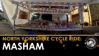 Masham area North Yorkshire Autumn day Bike Ride Video Cycling Video Indoor Trainer [upl. by Inanuah816]