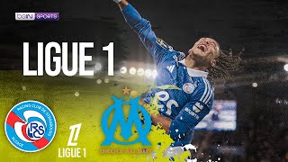 Strasbourg vs Marseille  Ligue 1 HIGHLIGHTS  092924  beIN SPORTS USA [upl. by Shanly]