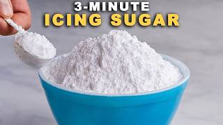 How to Make Icing Sugar in 3 Minutes [upl. by French707]