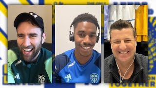 We’ve got small quick wingers the  😂 Junior Firpo  Official Leeds United Podcast [upl. by Suiravaj]