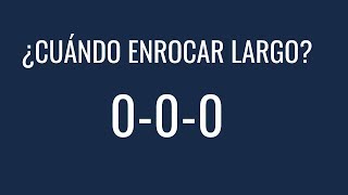 ¿Cuándo enrocar largo  Reglas del ajedrez [upl. by Gombach]