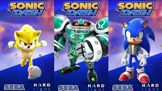 Movie Super Sonic 🆚 Linebacker Omega 🆚 Common Sonic vs All Bosses Zazz Eggman All Characters [upl. by Annaet]