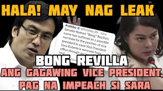 BONG REVILLA AS VICE PRESIDENT PAG NA IMPEACHMENT SI SHIMENET [upl. by Nnaacissej]