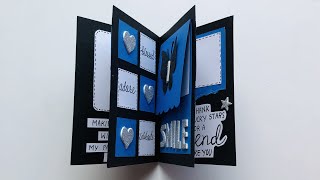 DIY Scrapbook for Best FriendHow to Make ScrapbookArtCraftByTulsi [upl. by Sukramed]