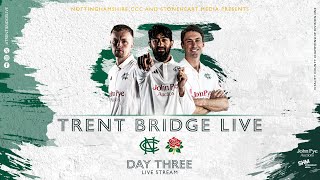 LIVE STREAM  Day 3  Nottinghamshire vs Lancashire [upl. by Ainniz]