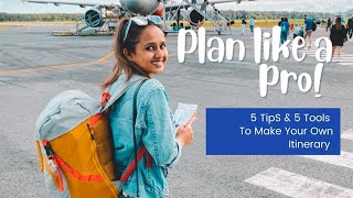 How to Create a Travel Itinerary  5 Tips and 5 Tools to Build the Perfect Itinerary [upl. by Alyda]