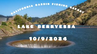 Lake Berryessa Fishing Report 10092024 [upl. by Ng]