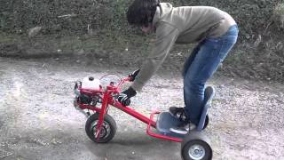 petrol motorised drift trike [upl. by Ttevi]