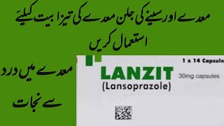 lanzit capsule uses in urdu  Mady k dard ka elaj  lansoprazole uses benefits side effects in urdu [upl. by Egiaf]