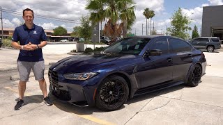 Is the 2022 BMW M3 a BETTER performance sedan than a Cadillac CT5V Blackwing [upl. by Erehpotsirhc]