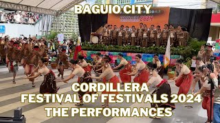 CORDILLERA FESTIVAL OF FESTIVALS 2024  The Performances at Malcolm Square Baguio City [upl. by Eldorado]