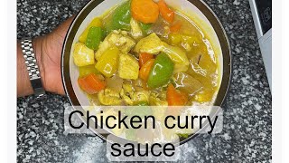 How to make Nigerian chicken curry sauce  absolutely delicious  this recipe will change your life [upl. by Ver]