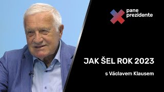 Jak šel rok 2023 s Václavem Klausem [upl. by Peonir343]