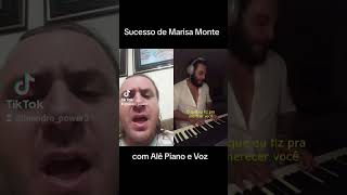 Ainda bem Marisa Monte Cover feat Alê Piano e Voz [upl. by Blodgett]