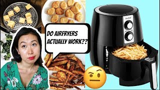 DO AIR FRYERS ACTUALLY WORK 5 RECIPES TO TEST [upl. by Lissa]