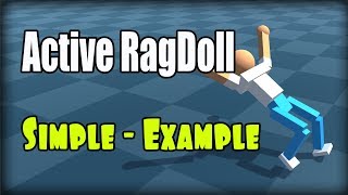 ActiveRagDoll in Unity Unity3D Simple Example [upl. by Bat]