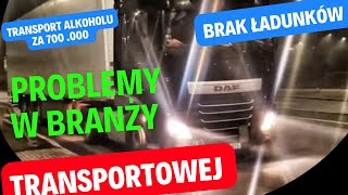 Firmy transportowe upadają  brak ładunków  Nietypowa trasa w kółku  Wiozę wódkę za 700000 zł [upl. by Erlene]