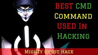 Best CMD Commands Used In Hacking Easy Tutorial [upl. by Jonati645]