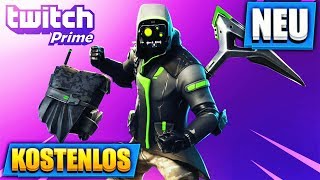 NEUER KOSTENLOSER TWITCH PRIME SKIN so geht´s  Fortnite Battle Royale [upl. by Palgrave]