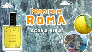 Profumum Roma Acqua Viva  От точильщика ножей до выдающегося парфюмера [upl. by Laure]