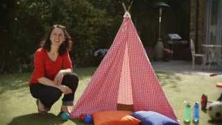 Watch Emmas video on how to make a teepee [upl. by Amias]