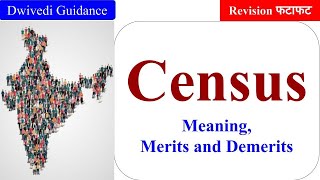 Census  Meaning Merits and Demerits census and sample methods of collection of data [upl. by Elconin]