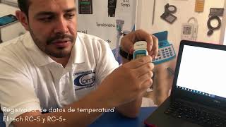 Registrador de datos de temperatura Elitech RC 5 y RC 5 [upl. by Khalil399]