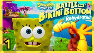 SpongeBob SquarePants Battle for Bikini Bottom  Rehydrated  Parte1  4K 60 FPS  PC [upl. by Koran]